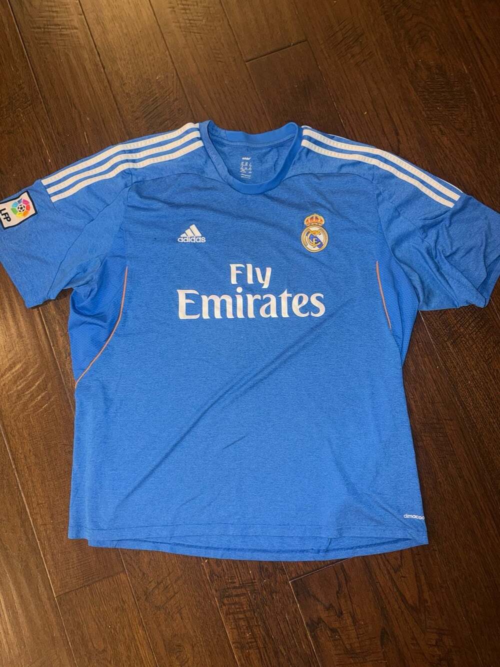 adidas Real Madrid 2013-14 Away Soccer Jersey Blue
